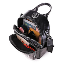 Load image into Gallery viewer, Pu Leather Travel Backpack
